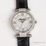 Swiss Replica Chopard Imperiale Iced Out 2892 Automatic Watch 36mm Lady